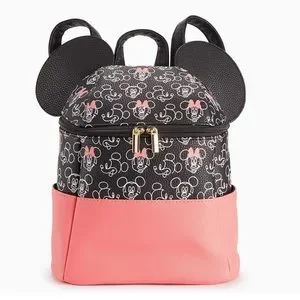 Disney\'s Minnie Mouse Print Backpack with 3D Ears by Danielle Nicole Disney Minnie Mouse Backpack with 3D Ears by Danielle Nicole  main image 4